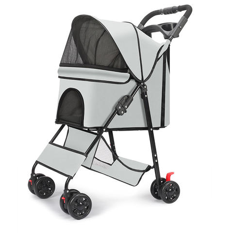 Waterproof canopy cat stroller from the Anshu Pet range